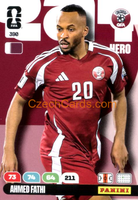 Ahmed Fathi 2026 Panini FIFA World Cup #390