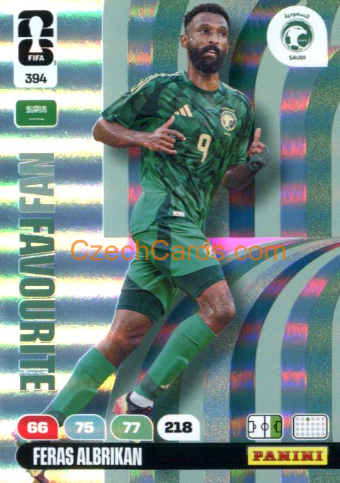 Feras Albrikan 2026 Panini FIFA World Cup #394