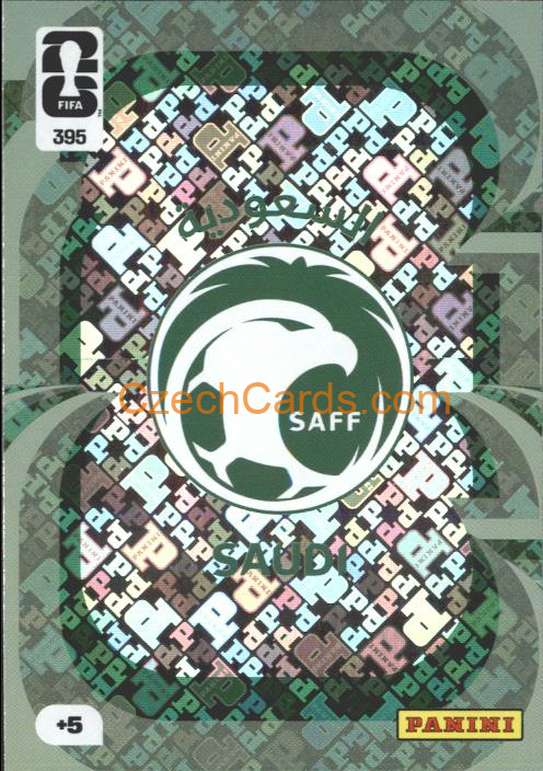Team Crest Saudi Arabia 2026 Panini FIFA World Cup #395