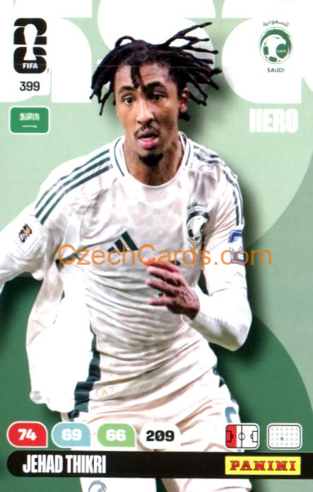 Jehad Thikri 2026 Panini FIFA World Cup #399