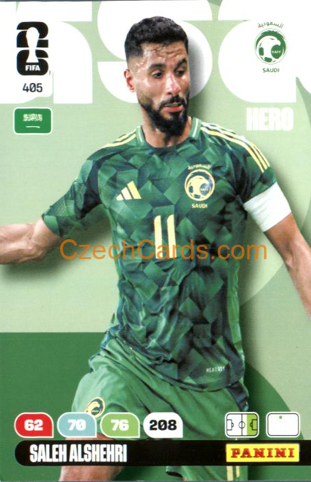 Saleh Alshehri 2026 Panini FIFA World Cup #405