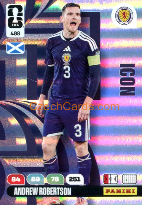 Andrew Robertson 2026 Panini FIFA World Cup #408