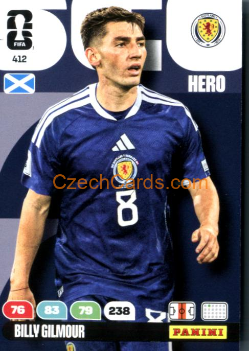 Billy Gilmour 2026 Panini FIFA World Cup #412