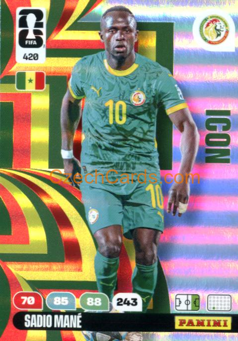 Sadio Mane 2026 Panini FIFA World Cup Icon #420