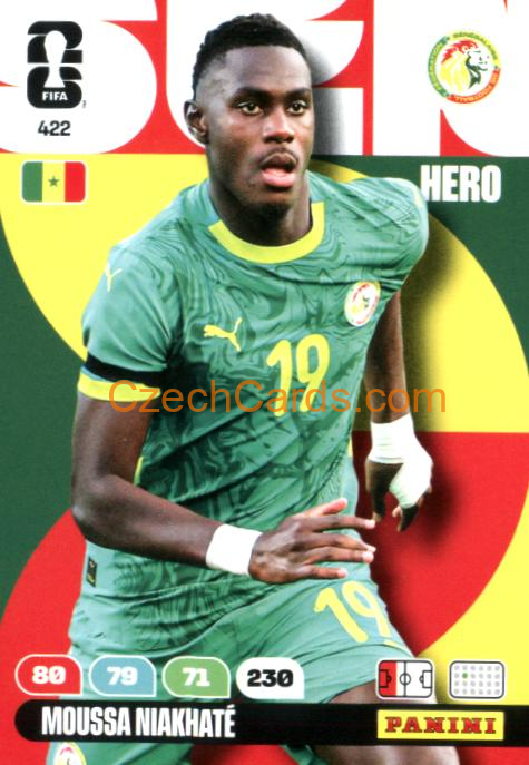 Moussa Niakhate 2026 Panini FIFA World Cup #422