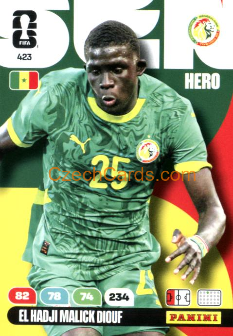 El Hadji Malick Diouf 2026 Panini FIFA World Cup #423