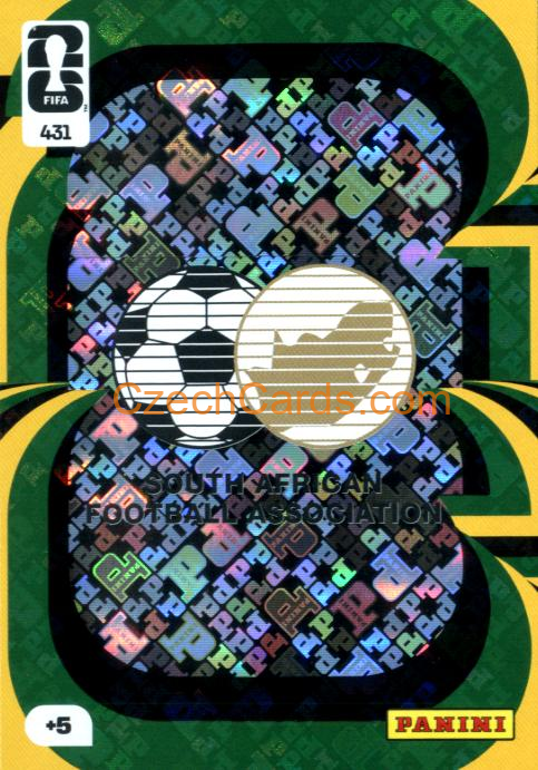 Team Crest South Africa 2026 Panini FIFA World Cup #431