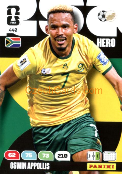 Oswin Appollis 2026 Panini FIFA World Cup #440