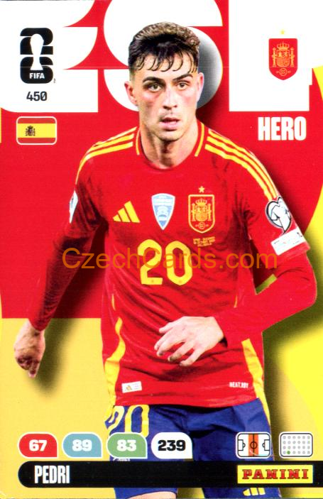 Pedri 2026 Panini FIFA World Cup #450