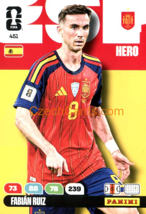 Fabian Ruiz 2026 Panini FIFA World Cup #451
