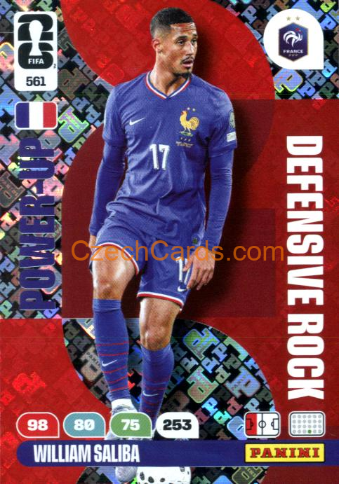 Saliba 2026 Panini FIFA World Cup Power Up #561