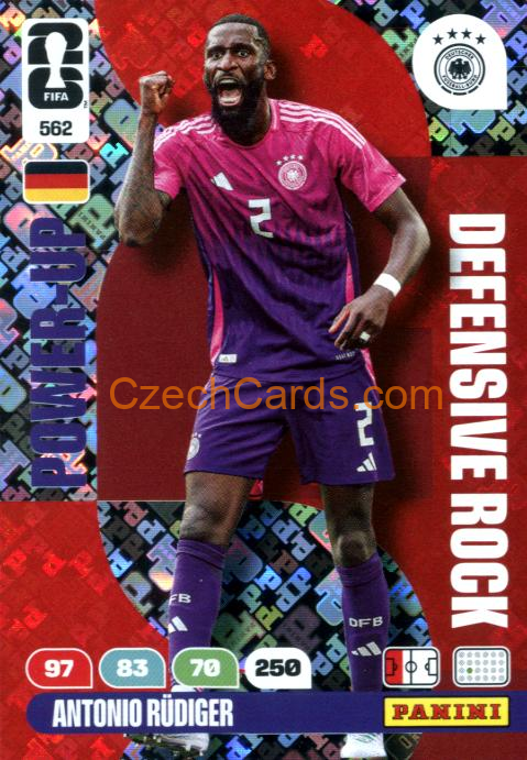 Rudiger 2026 Panini FIFA World Cup #562