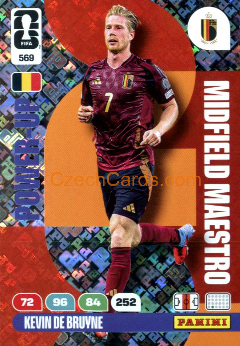 De Bruyne 2026 Panini FIFA World Cup Power Up #569