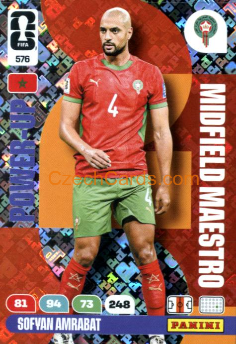 Amrabat 2026 Panini FIFA World Cup #576
