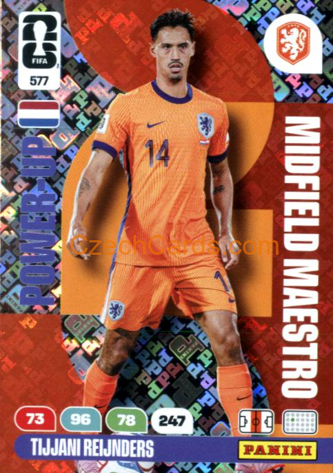 Reijnders 2026 Panini FIFA World Cup Power Up #577