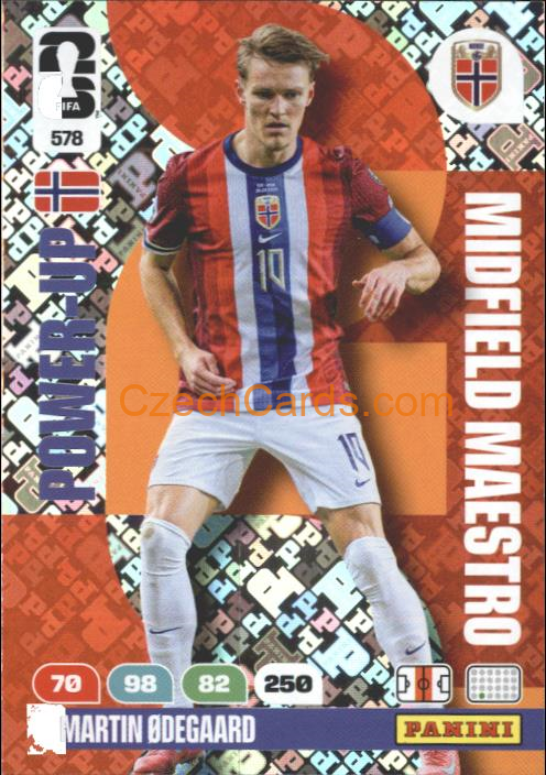 Odegaard 2026 Panini FIFA World Cup #578