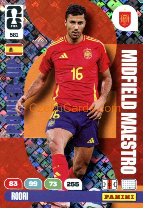Rodri 2026 Panini FIFA World Cup #581
