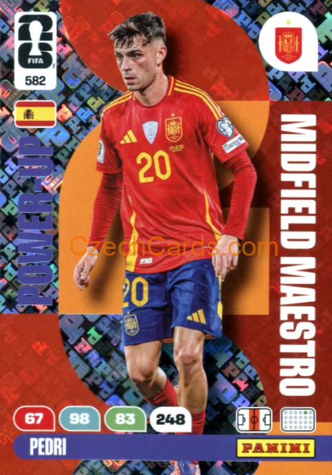 Pedri 2026 Panini FIFA World Cup #582