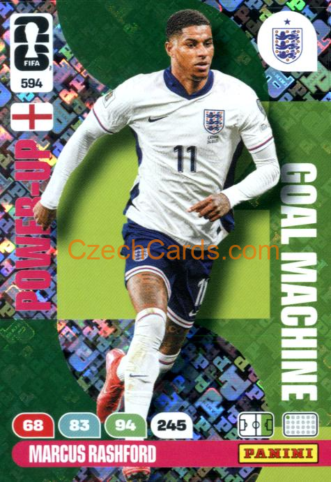 Rashford 2026 Panini FIFA World Cup Power Up #594