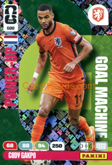 Gakpo 2026 Panini FIFA World Cup #600