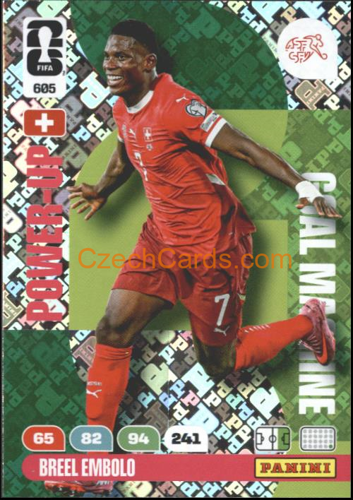 Embolo 2026 Panini FIFA World Cup #605