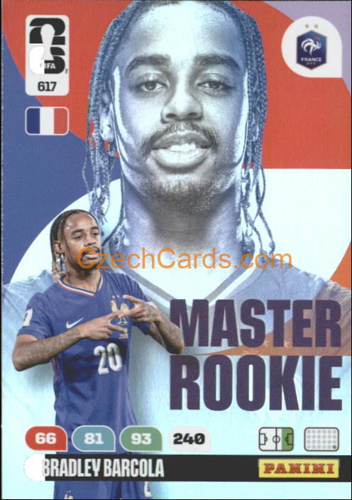 Barcola 2026 Panini FIFA World Cup #617