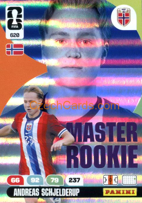 Schjelderup 2026 Panini FIFA World Cup Master Rookie #620
