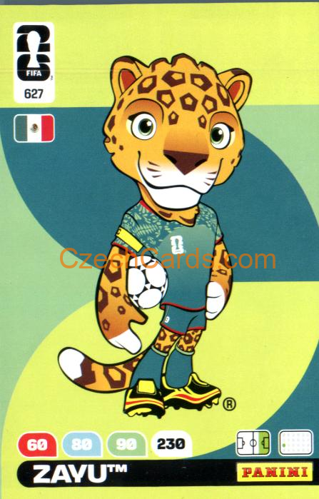 Official Mascot - Zayu 2026 Panini FIFA World Cup #627