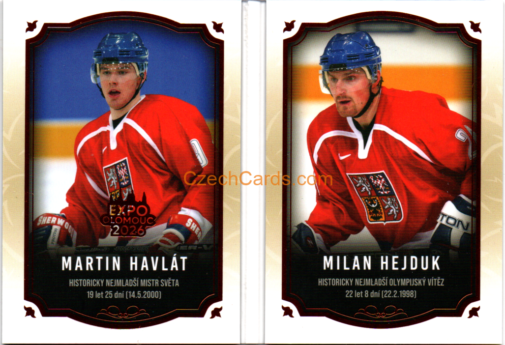 Havlát / Hejduk 2024/25 LC Český hokej Records Booklet 2/2 