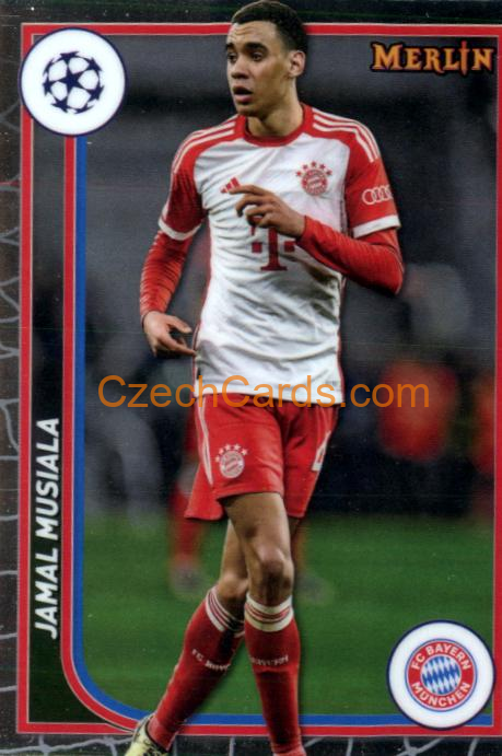Jamal Musiala 2023/24 Merlin Chrome #41