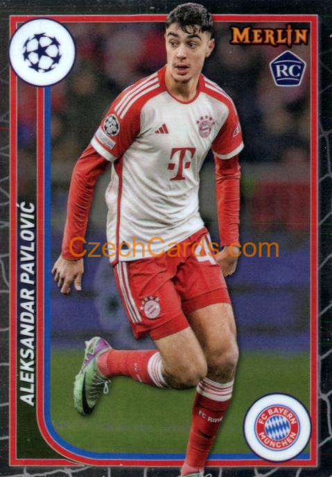 Aleksandar Pavlovic RC 2023/24 Merlin Chrome #42