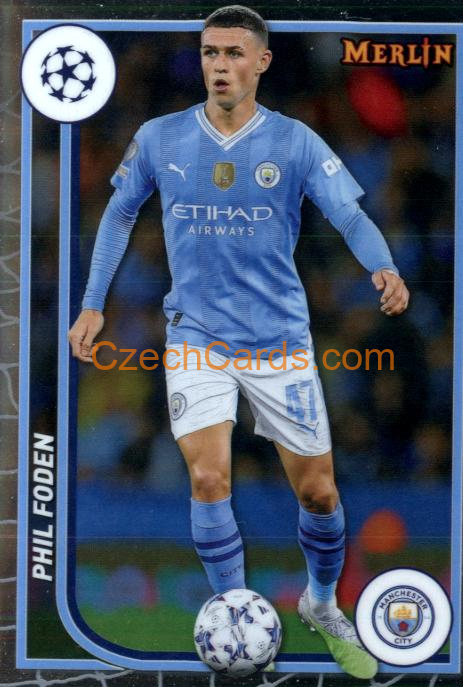 Phil Foden 2023/24 Merlin Chrome #74