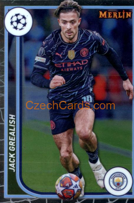 Jack Grealish 2023/24 Merlin Chrome #75