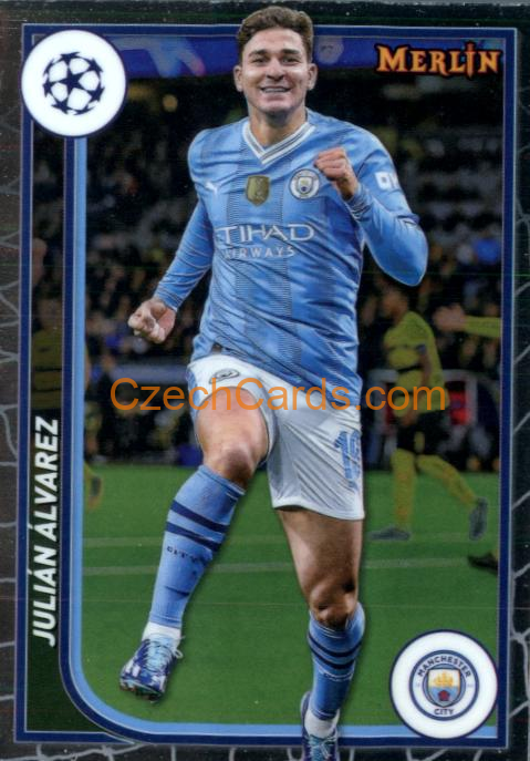 Julian Alvarez 2023/24 Merlin Chrome #76