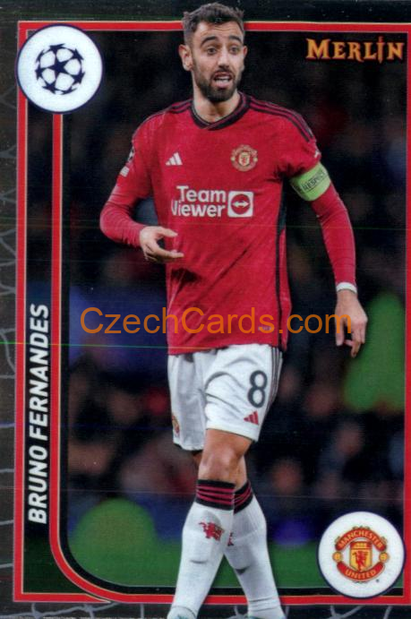 Bruno Fernandes 2023/24 Merlin Chrome #79