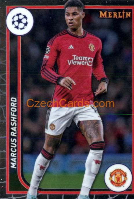 Marcus Rashford 2023/24 Merlin Chrome #80