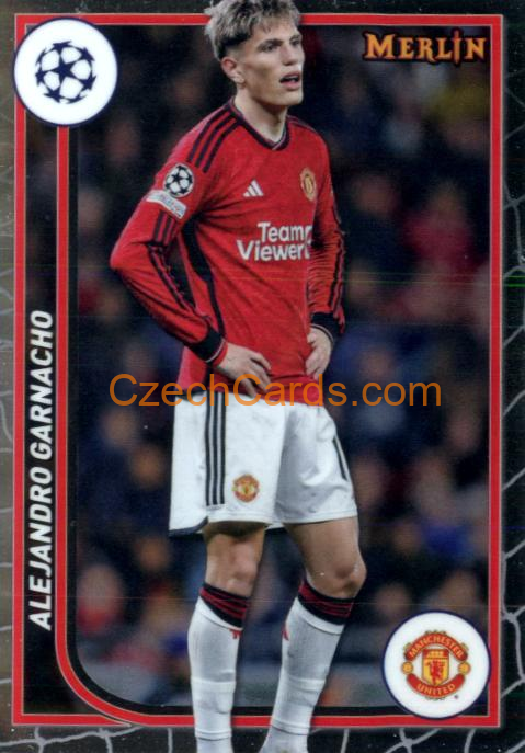 Alejandro Garnacho 2023/24 Merlin Chrome #82
