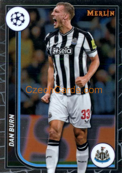 Dan Burn 2023/24 Merlin Chrome #83
