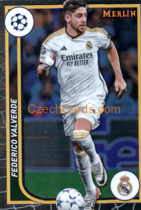 Federico Valverde 2023/24 Merlin Chrome #107