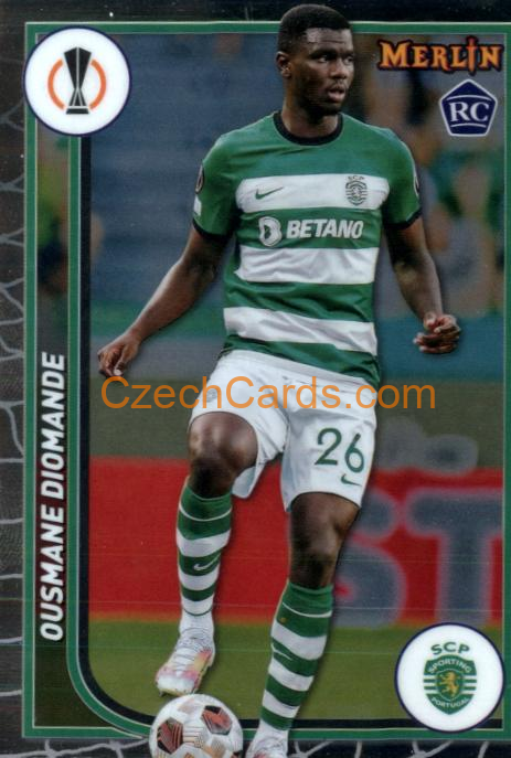 Ousmane Diomande RC 2023/24 Merlin Chrome #114