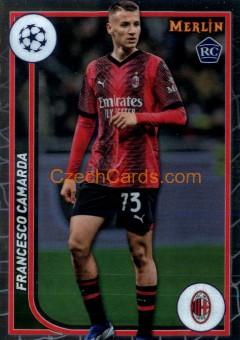Francesco Camarda RC 2023/24 Merlin Chrome #122