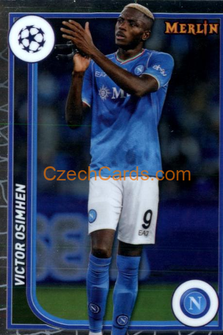 Victor Osimhen 2023/24 Merlin Chrome #124