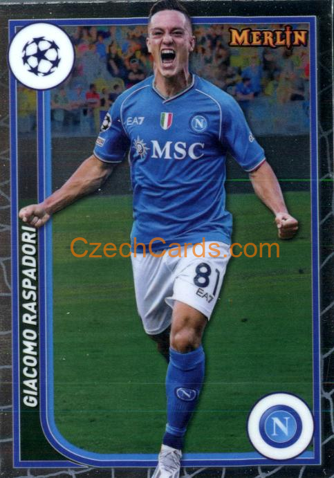 Giacomo Raspadori 2023/24 Merlin Chrome #125