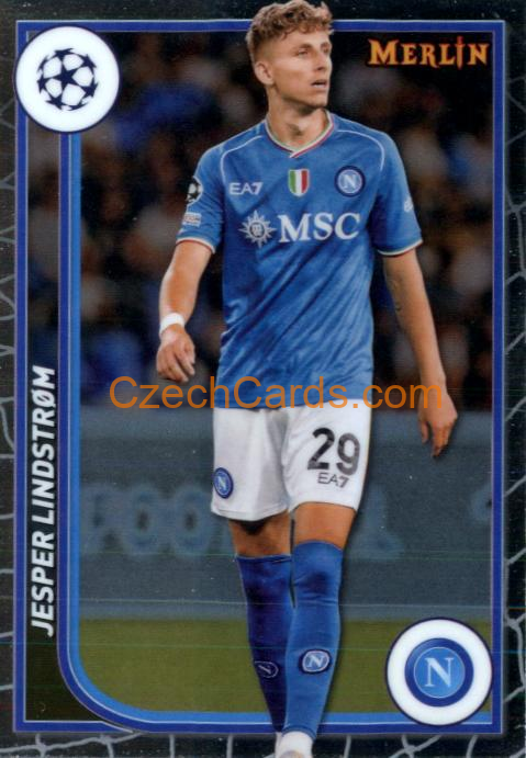 Jesper Lindstrom 2023/24 Merlin Chrome #126