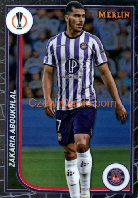 Zakaria Aboukhlal 2023/24 Merlin Chrome #132
