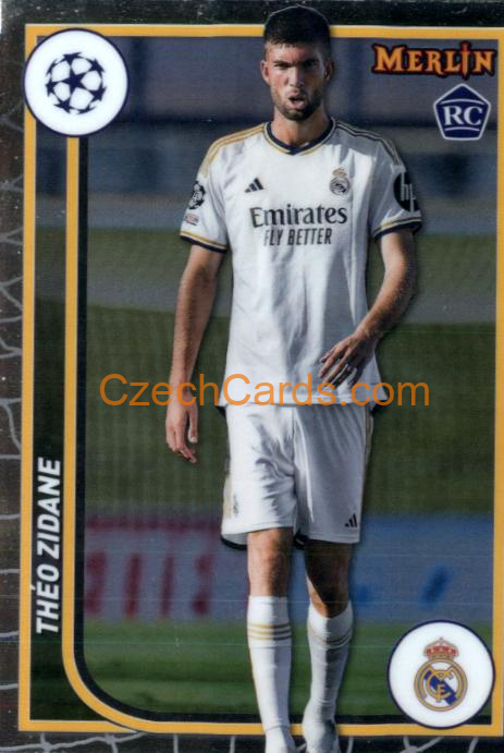 Theo Zidane RC 2023/24 Merlin Chrome #137