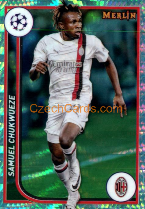 Samuel Chukwueze 2023/24 Merlin Chrome Green parallel #3