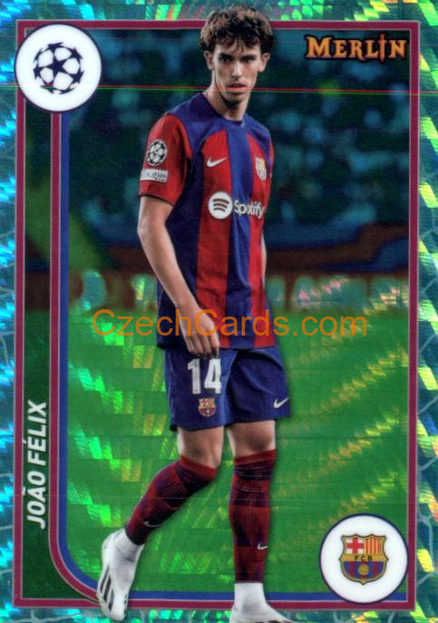 Joao Félix 2023/24 Merlin Chrome Green parallel #40