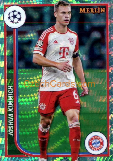 Joshua Kimmich 2023/24 Merlin Chrome Green parallel #43