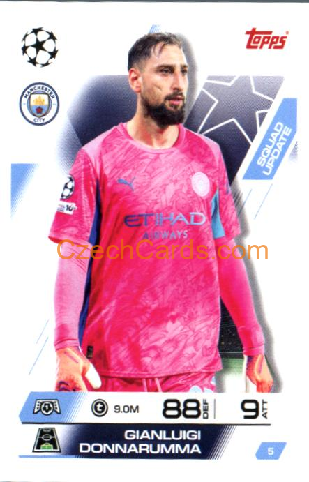 Gianluigi Donnarumma 2025/26 Match Attax Extra #5